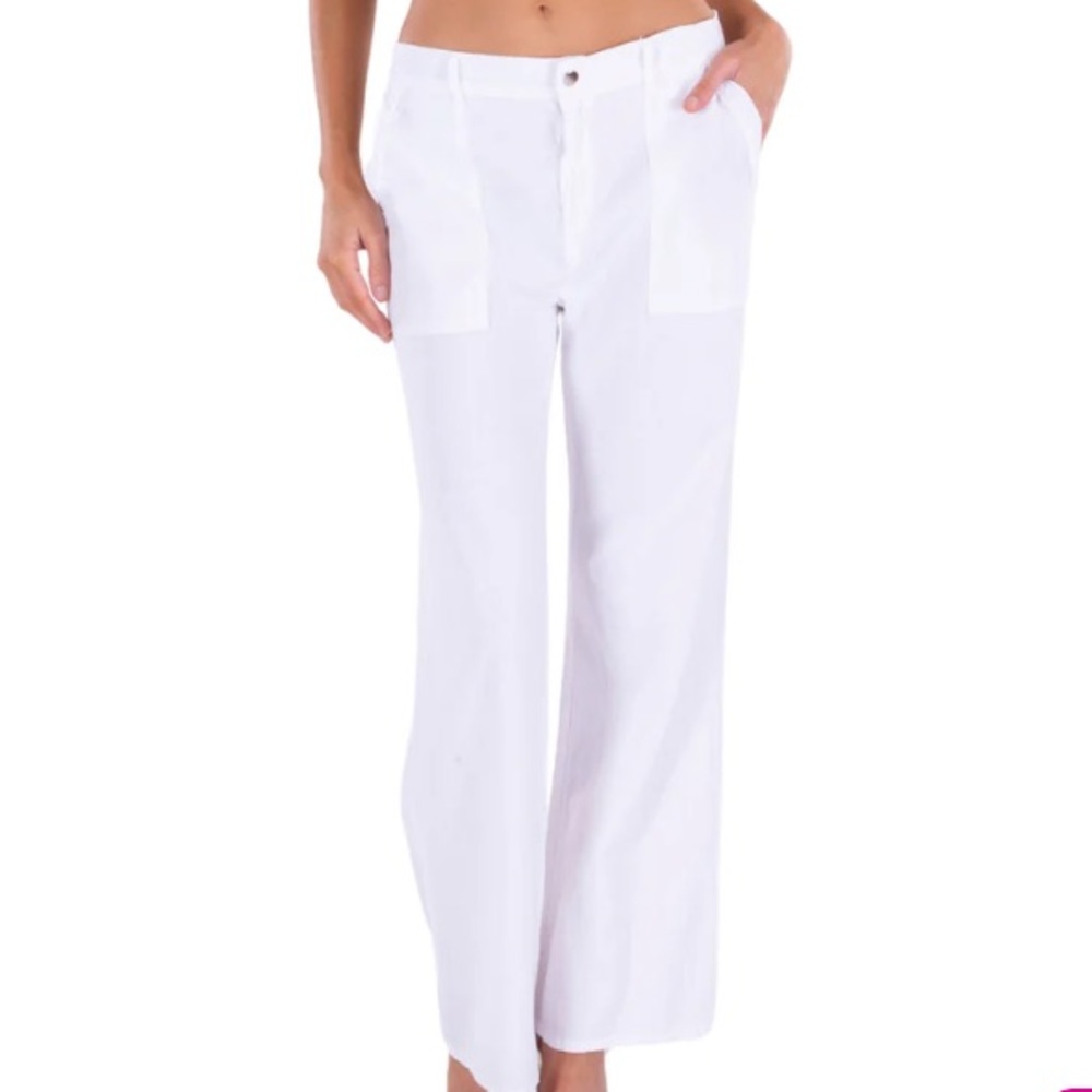 White Peruvian relax, fit with rear pockets